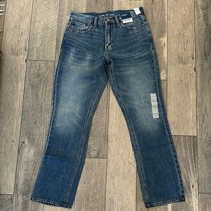 Old Navy Men's Straight Jeans in Medium Blue Wash 32x34